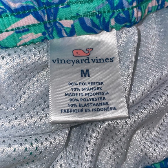 Vineyard Vines Chappy Swim Shorts Seahorse Print - Picture 3 of 5